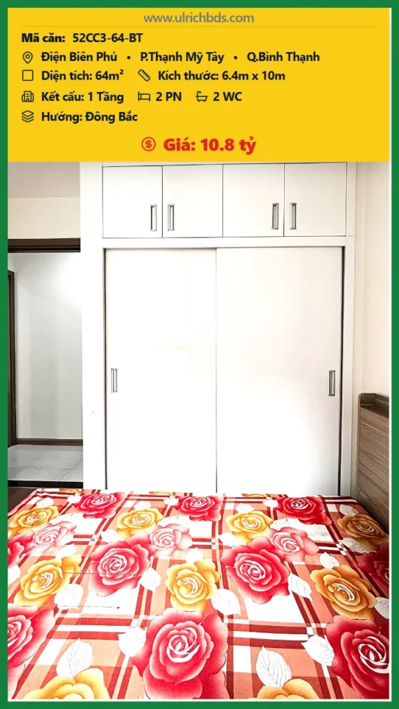 Căn Hộ 2PN Vinhomes Central Park LandMark 81– View Sông Sài Gòn