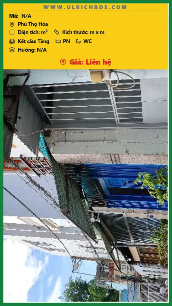 tại Phú Thọ Hòa Phú Thọ Hòa Tân Phú (Ảnh số )