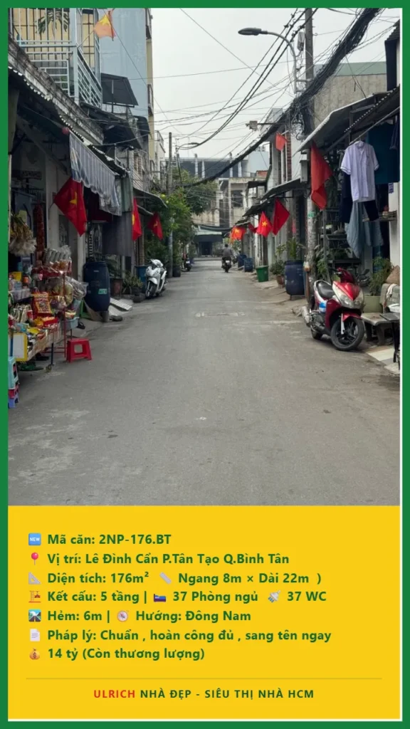 Căn hộ Dịch vụ 5 tầng 176m² Giảm 2