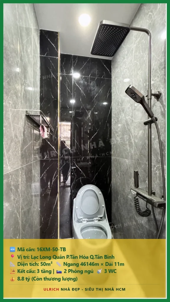 Bán nhà Lạc Long Quân Tân Bình - 50m2 - Giá 8.8 tỷ - Mã: 16XM-50-TB