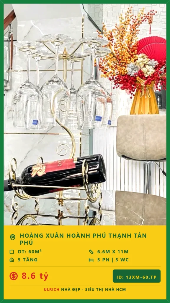 Bán nhà Hoàng Xuân Hoành Tân Phú - 60m2 - Giá 8.6 tỷ - Mã: 26XM-60-TP_1