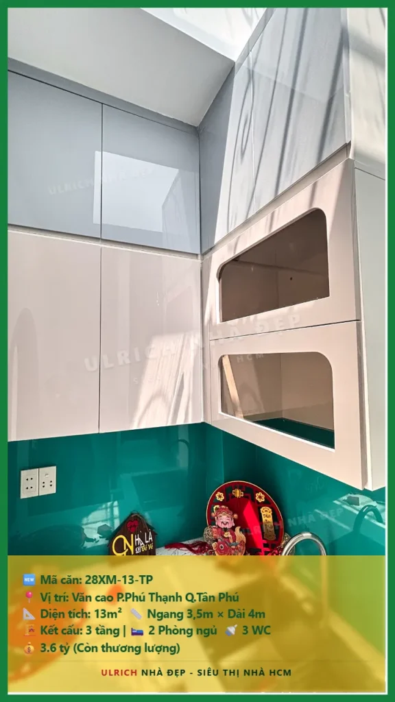 Bán nhà Văn cao Tân Phú - 13m2 - Giá 3.6 tỷ - Mã: 28XM-13-TP