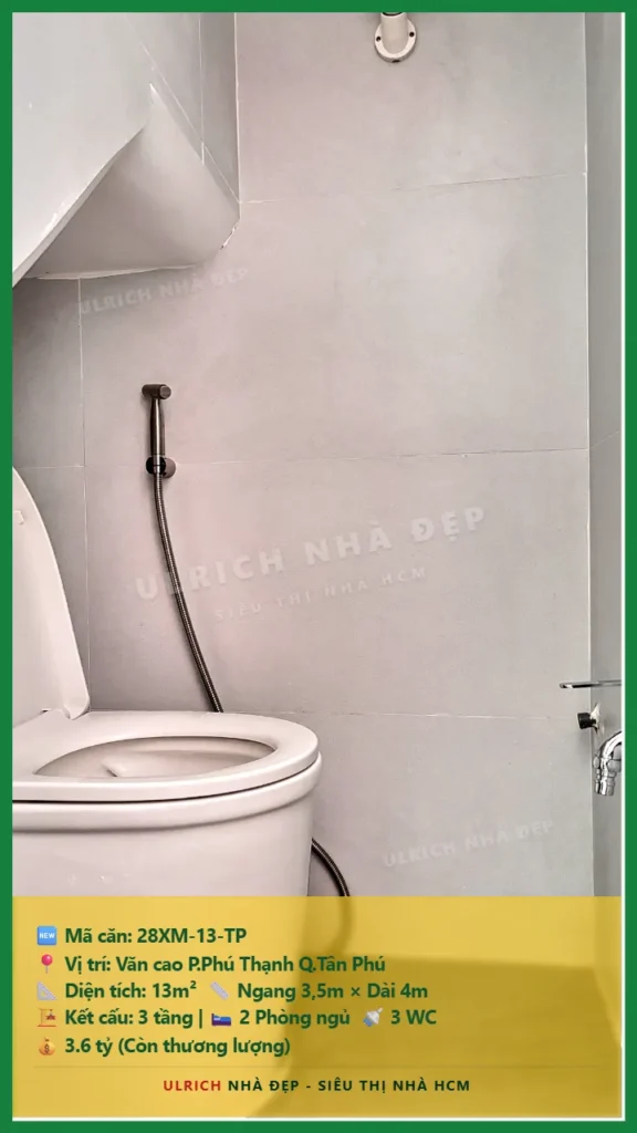 Bán nhà Văn cao Tân Phú - 13m2 - Giá 3.6 tỷ - Mã: 28XM-13-TP