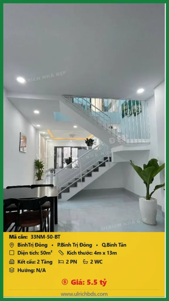 SIÊU PHẨM NHÀ ĐẸP KHU TÊN LỬA – SÁT CHỢ BÌNH TRỊ ĐÔNG!