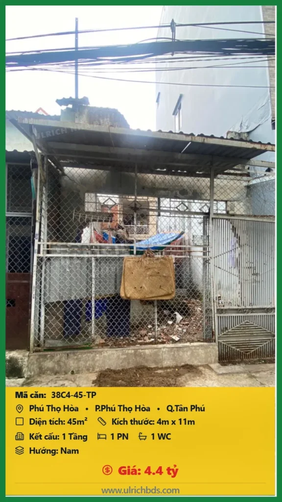 tại Phú Thọ Hòa  Phú Thọ Hòa Tân Phú