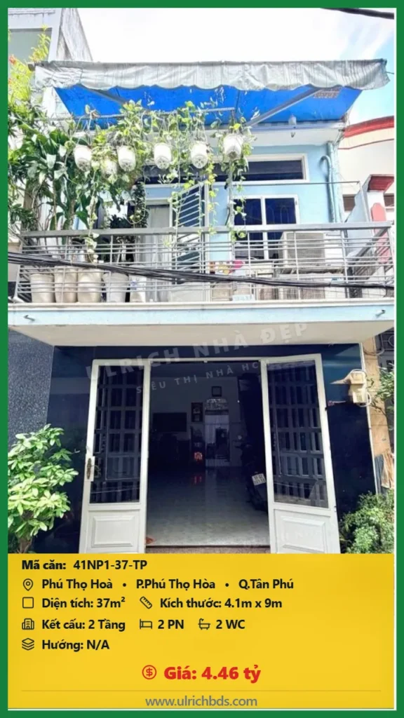 SIÊU HỚT - HẺM 4M THÔNG - PHÚ THỌ HOÀ